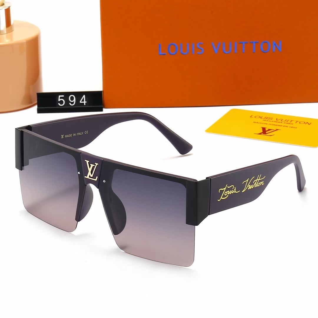 5 Colors Square Alphabet Sunglasses