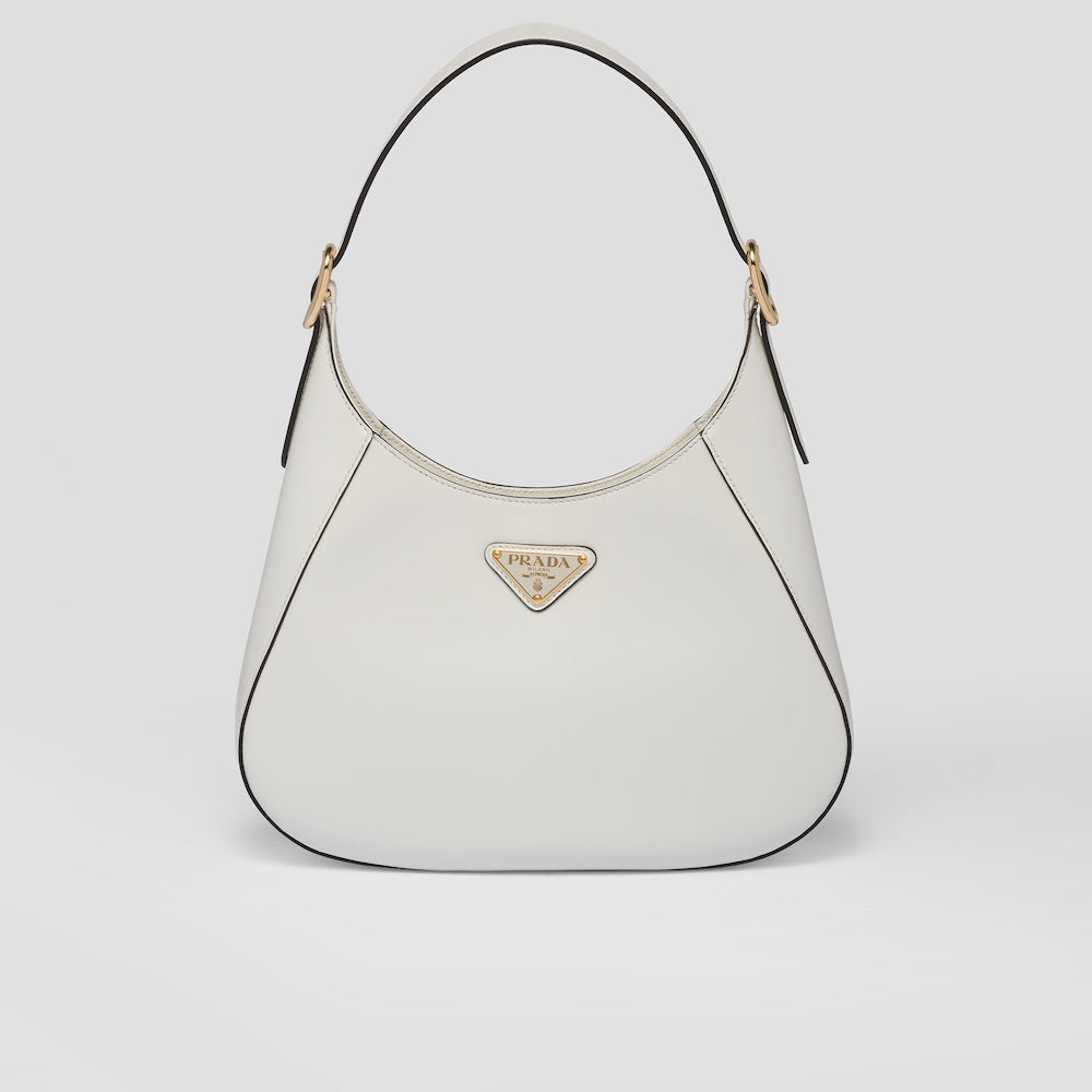 Prada Leather shoulder bag - White