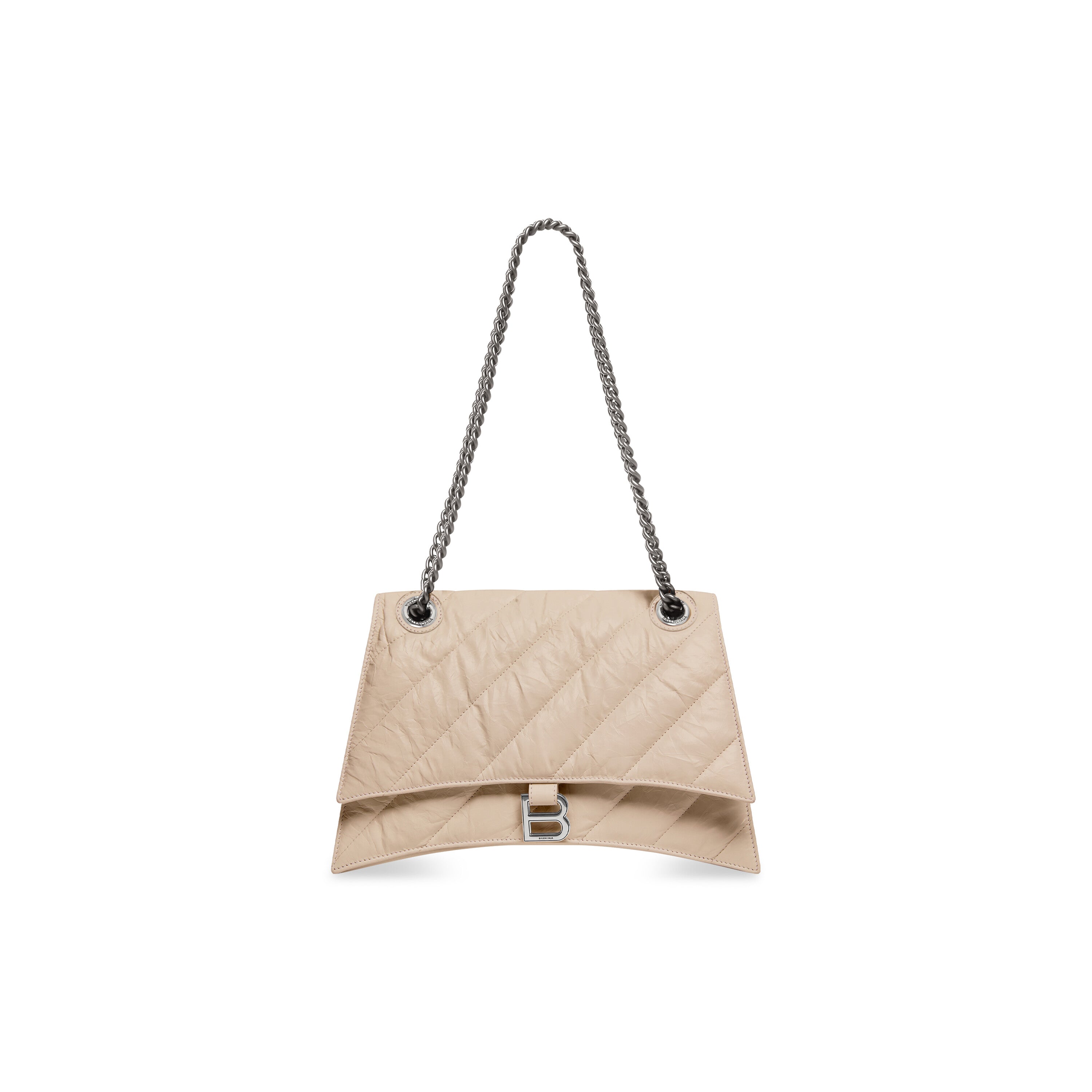 WOMEN'S CRUSH MEDIUM CHAIN BAG QUILTED IN SAND