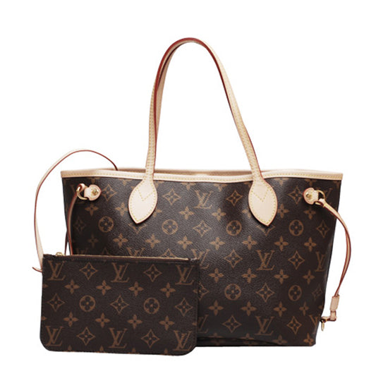 LV PM(small) M41001 Neverfull Shoulder Bag Monogram Canvas