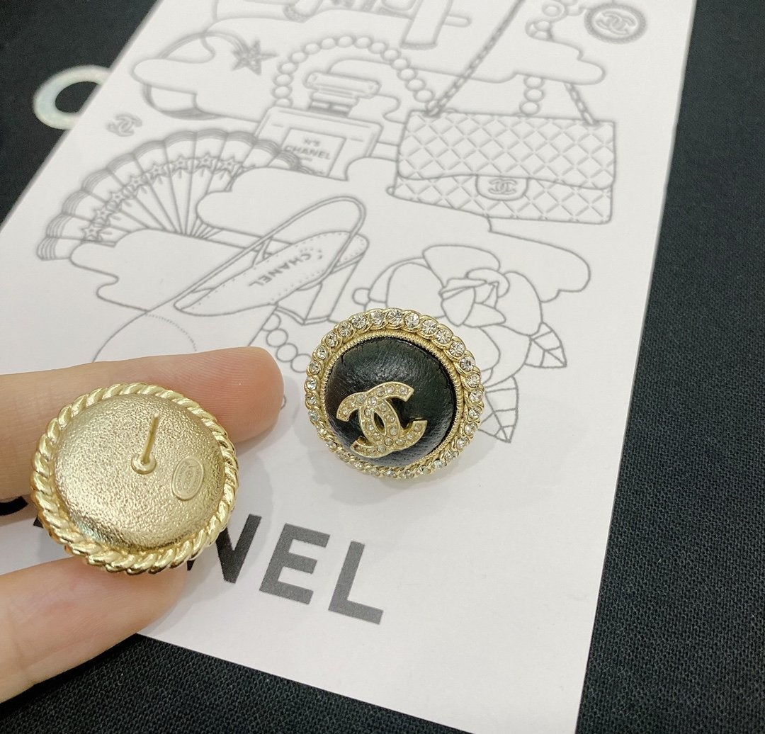 CHANEL Luxury Rhinestone Earrings