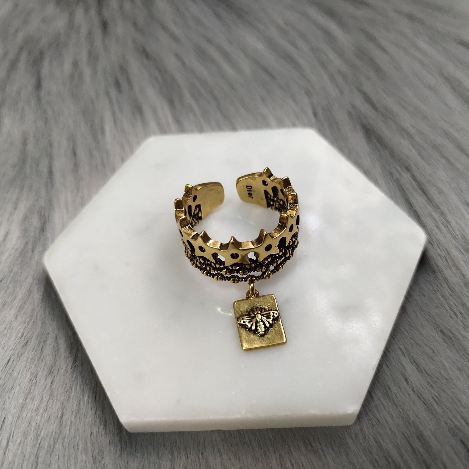 DIOR Retro Gypsophila Ring