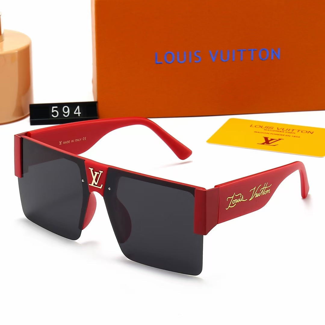5 Colors Square Alphabet Sunglasses