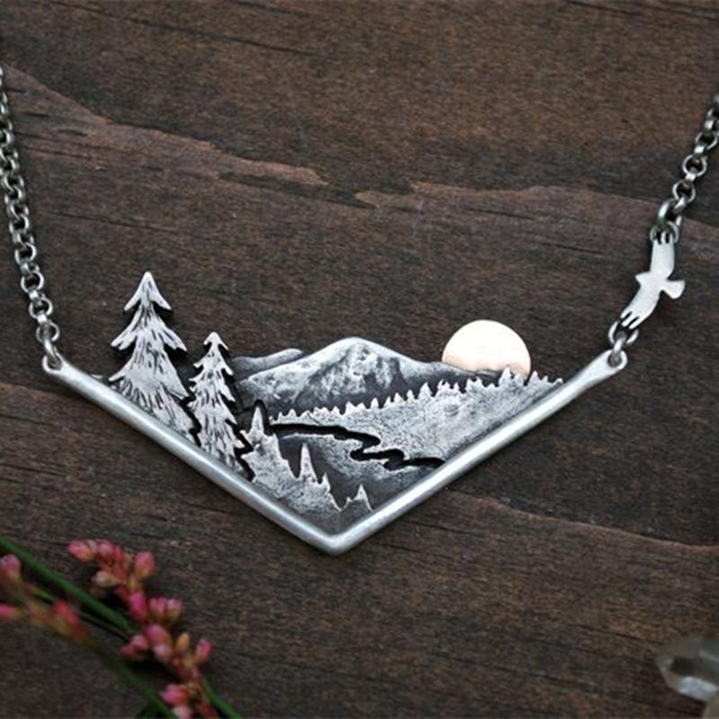 Sunset Forest Necklace