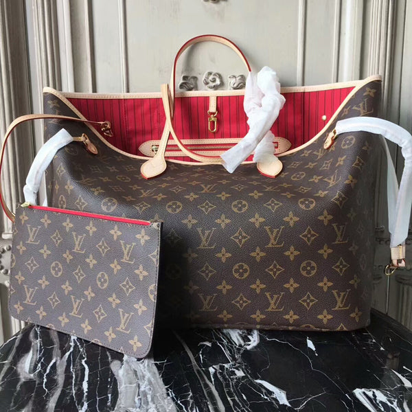 LV M41179 GM(large)  Neverfull Shoulder Bag Monogram Canvas