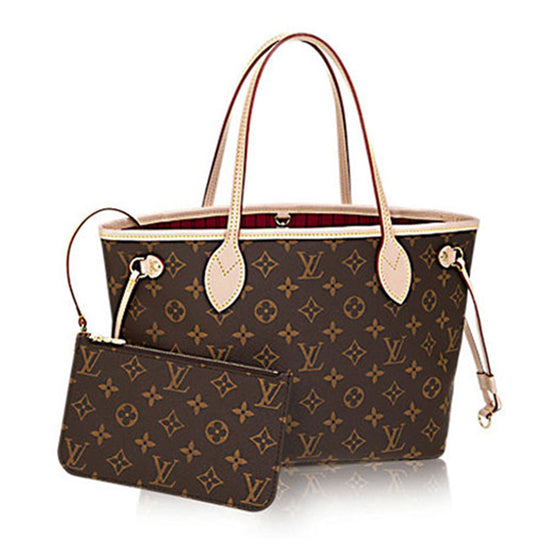 LV PM(small) M41001 Neverfull Shoulder Bag Monogram Canvas