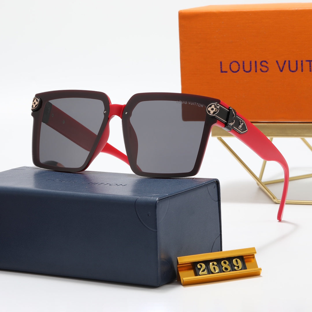 5 Colors Fashion Clover Side Seam Polarized Sunglasses