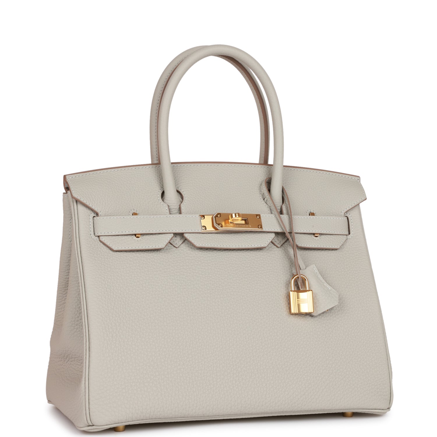 Hermès Birkin 30 Gris Perle Togo Gold Hardware