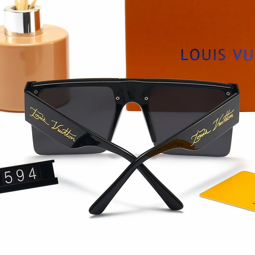 5 Colors Square Alphabet Sunglasses