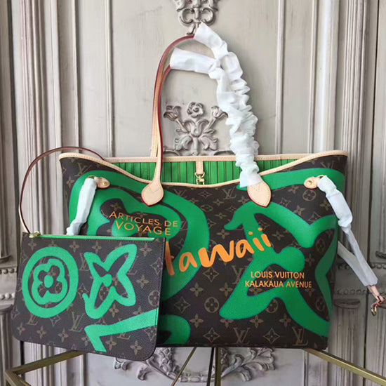 LV Neverfull MM M44198 Monogram Canvas