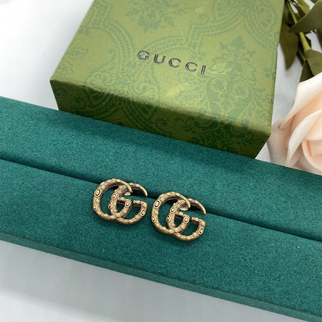 GUCCI Simple letter design earrings