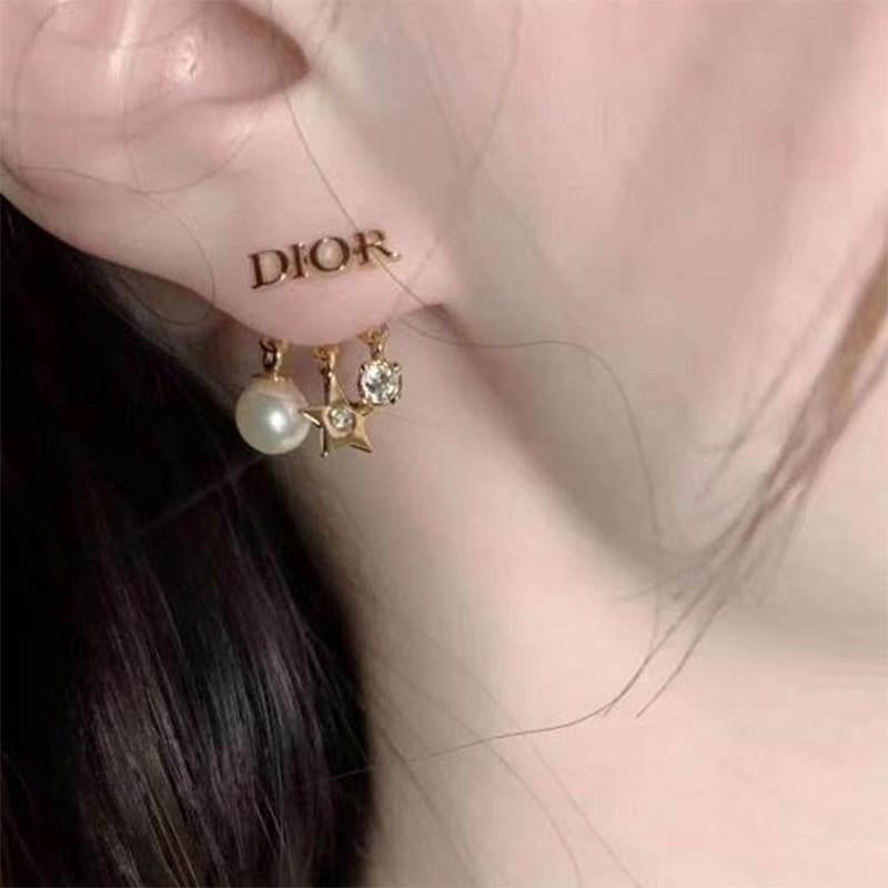 DIOR Glazed Pearl Earrings