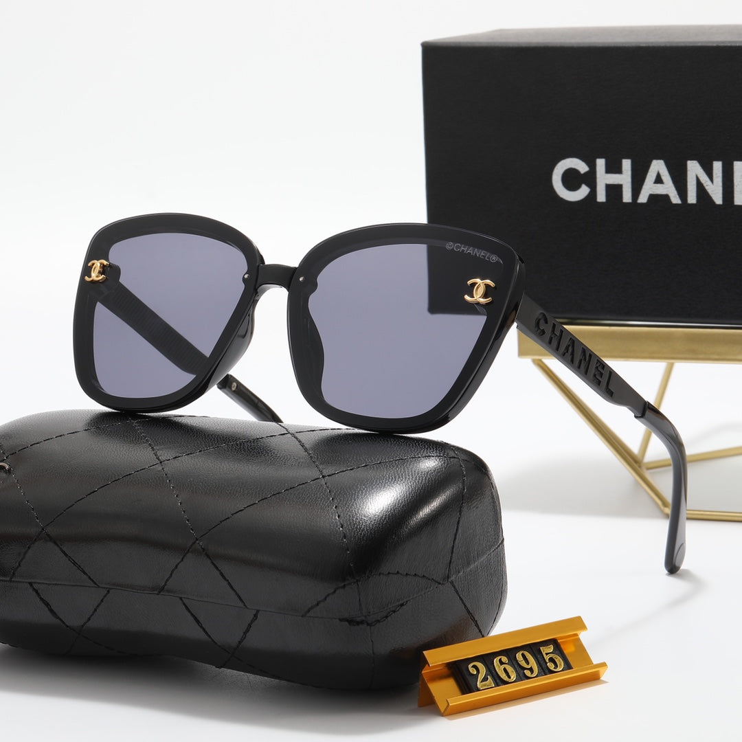 4-color fashion Chanel polarized sunglasses