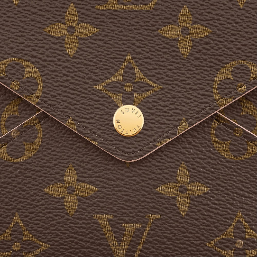LV M62034 Pochette Kirigami Monogram Brown
