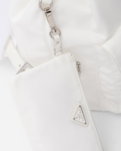 Prada Re-Nylon medium backpack - White