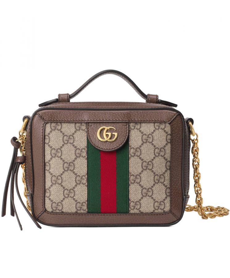 Gucci Ophidia GG mini shoulder bag 602576 Dark Coffee