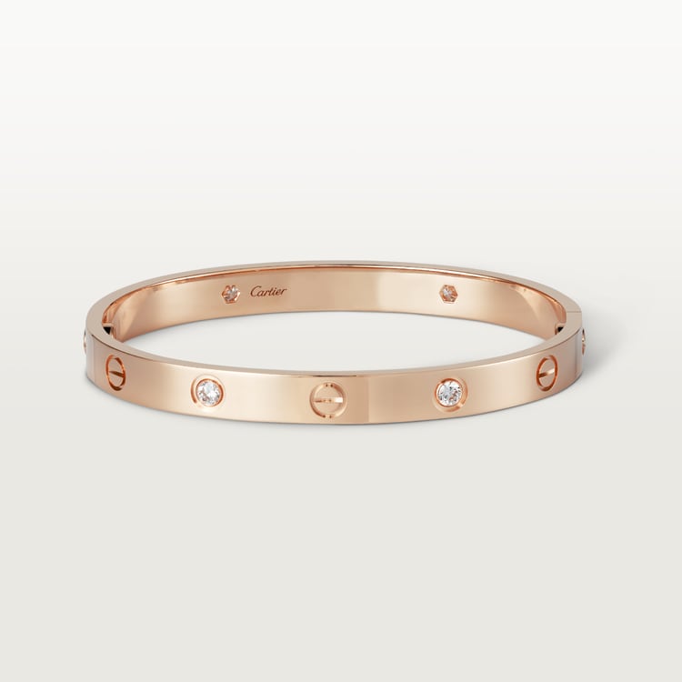 LOVE BRACELET, 4 DIAMONDS