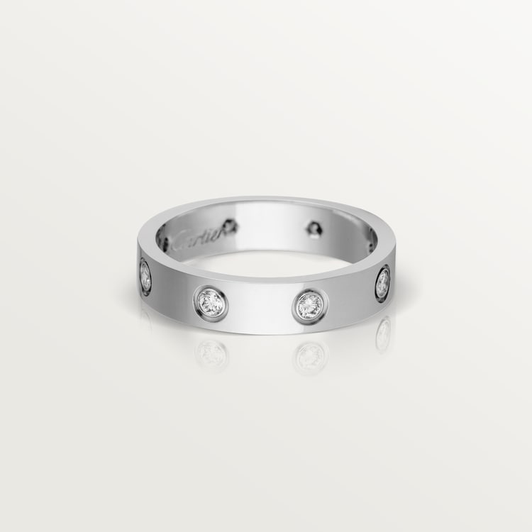 LOVE WEDDING BAND, 6 DIAMONDS
