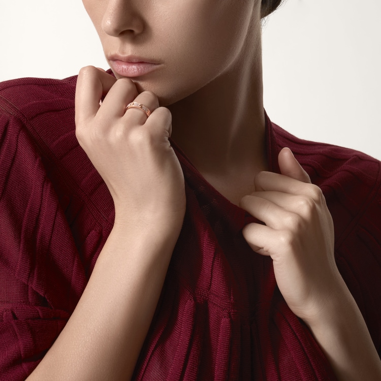 LOVE WEDDING BAND, DIAMOND-PAVED