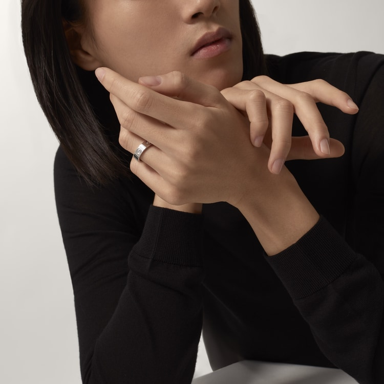 LOVE RING, 3 DIAMONDS