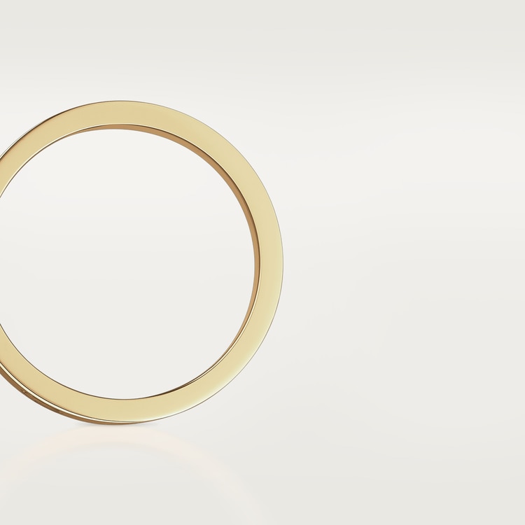 LOVE WEDDING BAND, 1 DIAMOND