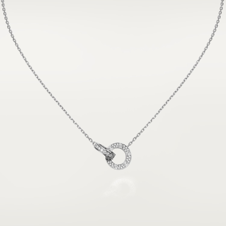 LOVE NECKLACE, DIAMONDS