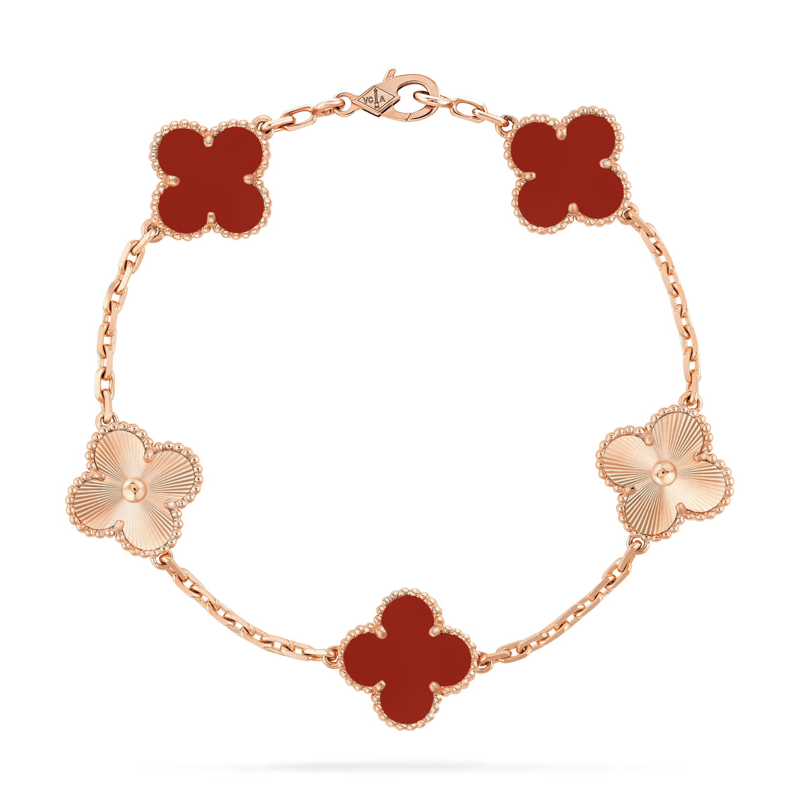 Vintage Alhambra bracelet, 5 motifs