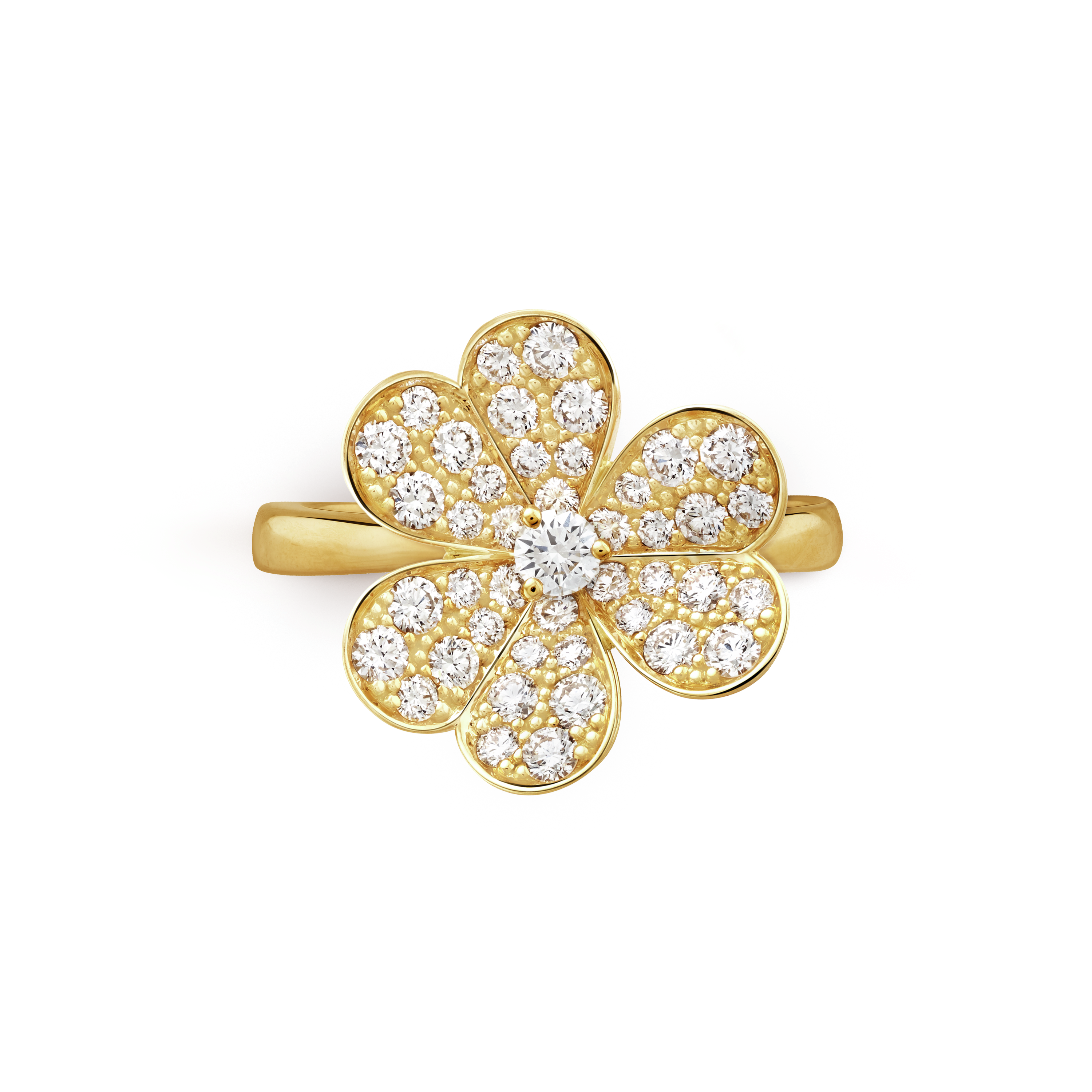 Frivole ring, 1 flower