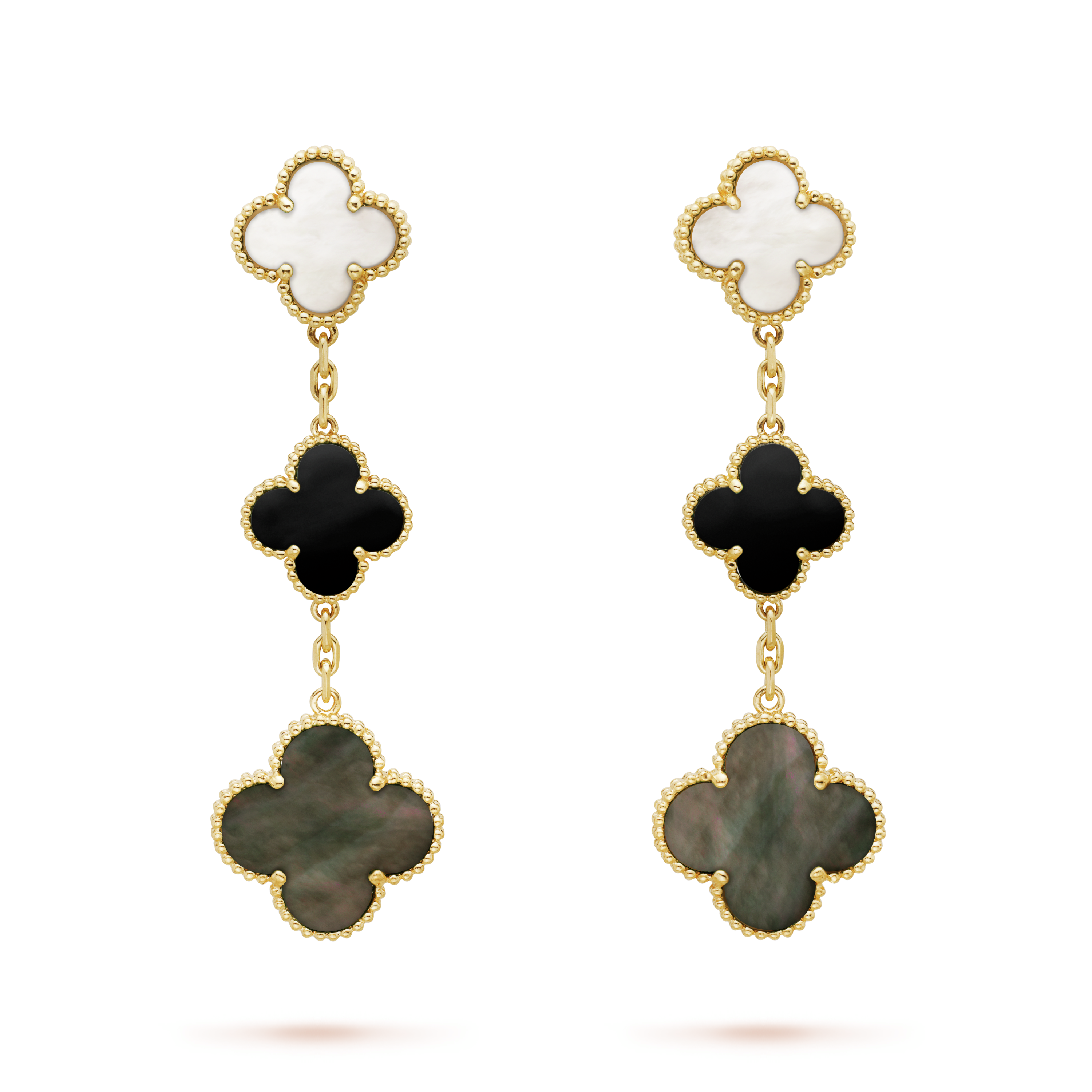 Magic Alhambra earrings, 3 motifs