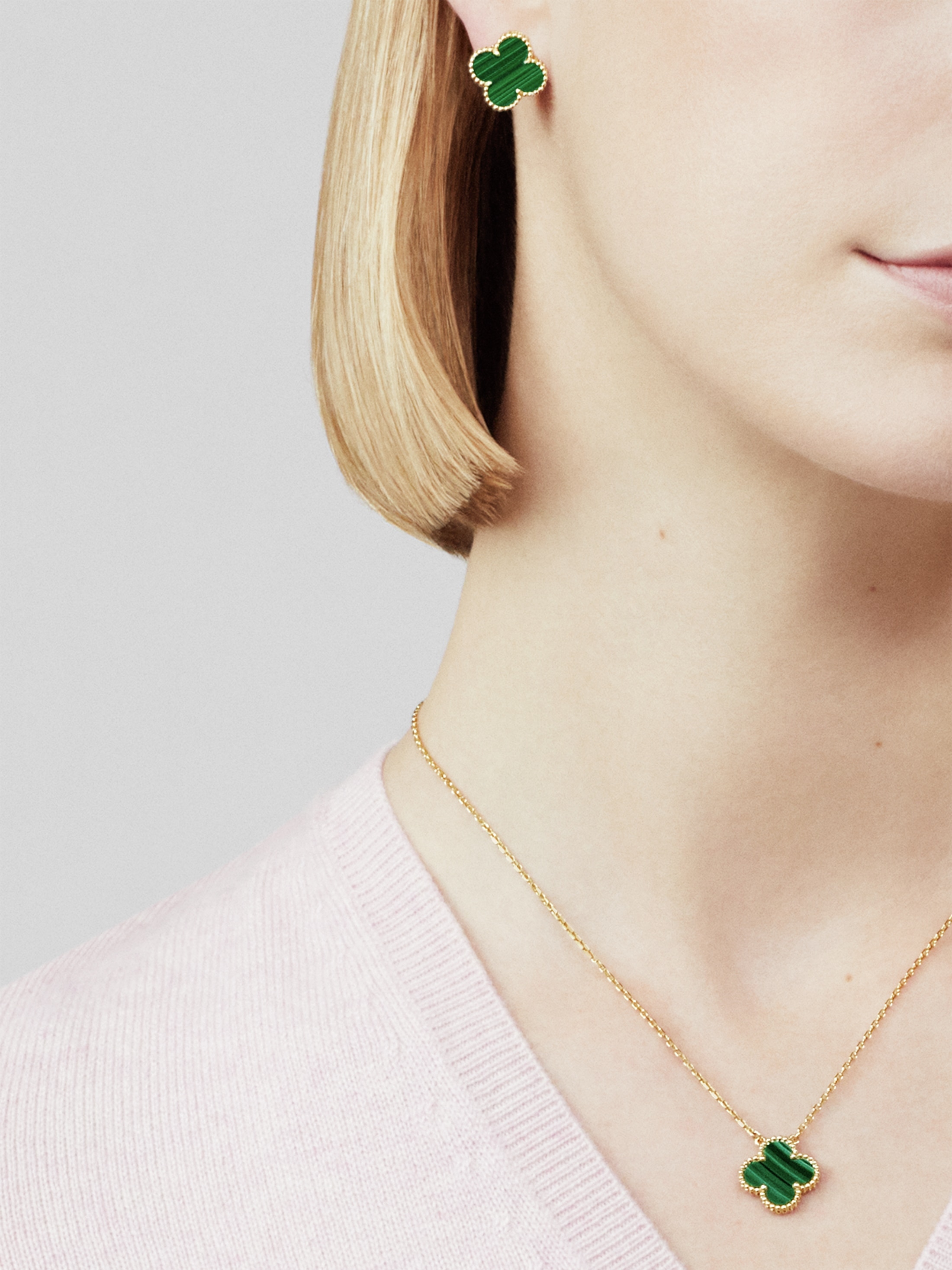 (middle) Vintage Alhambra earrings