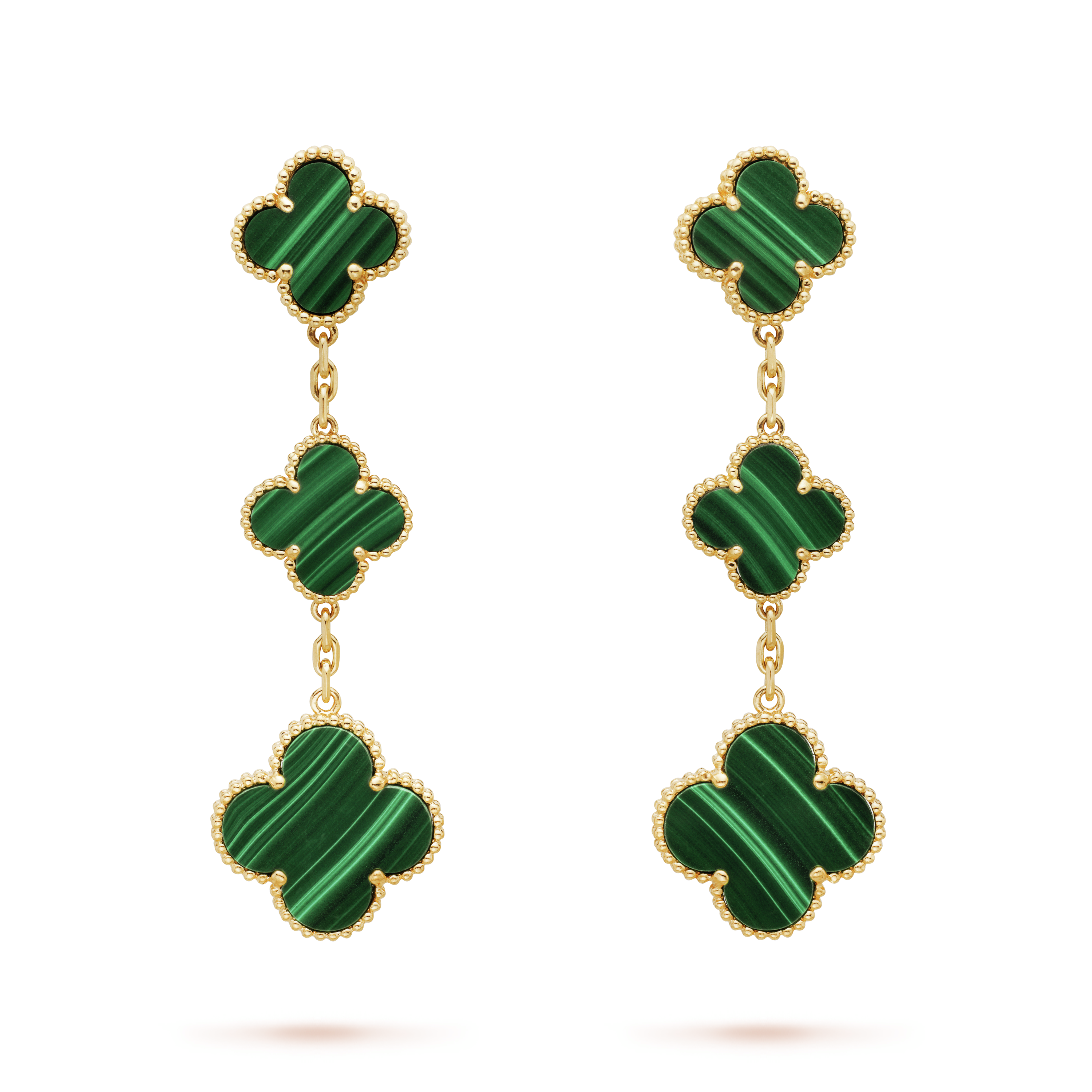 Magic Alhambra earrings, 3 motifs