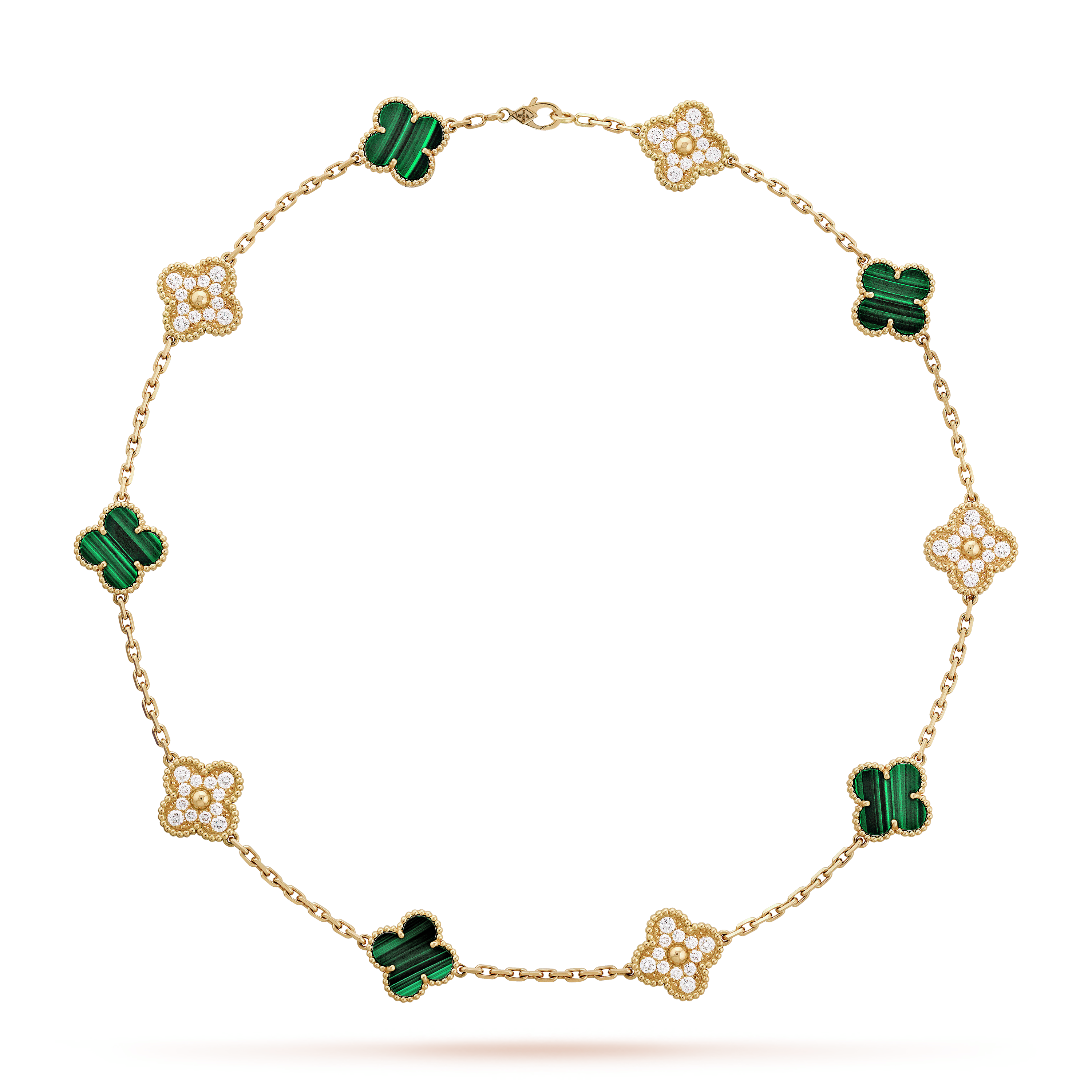 Vintage Alhambra necklace, 10 motifs