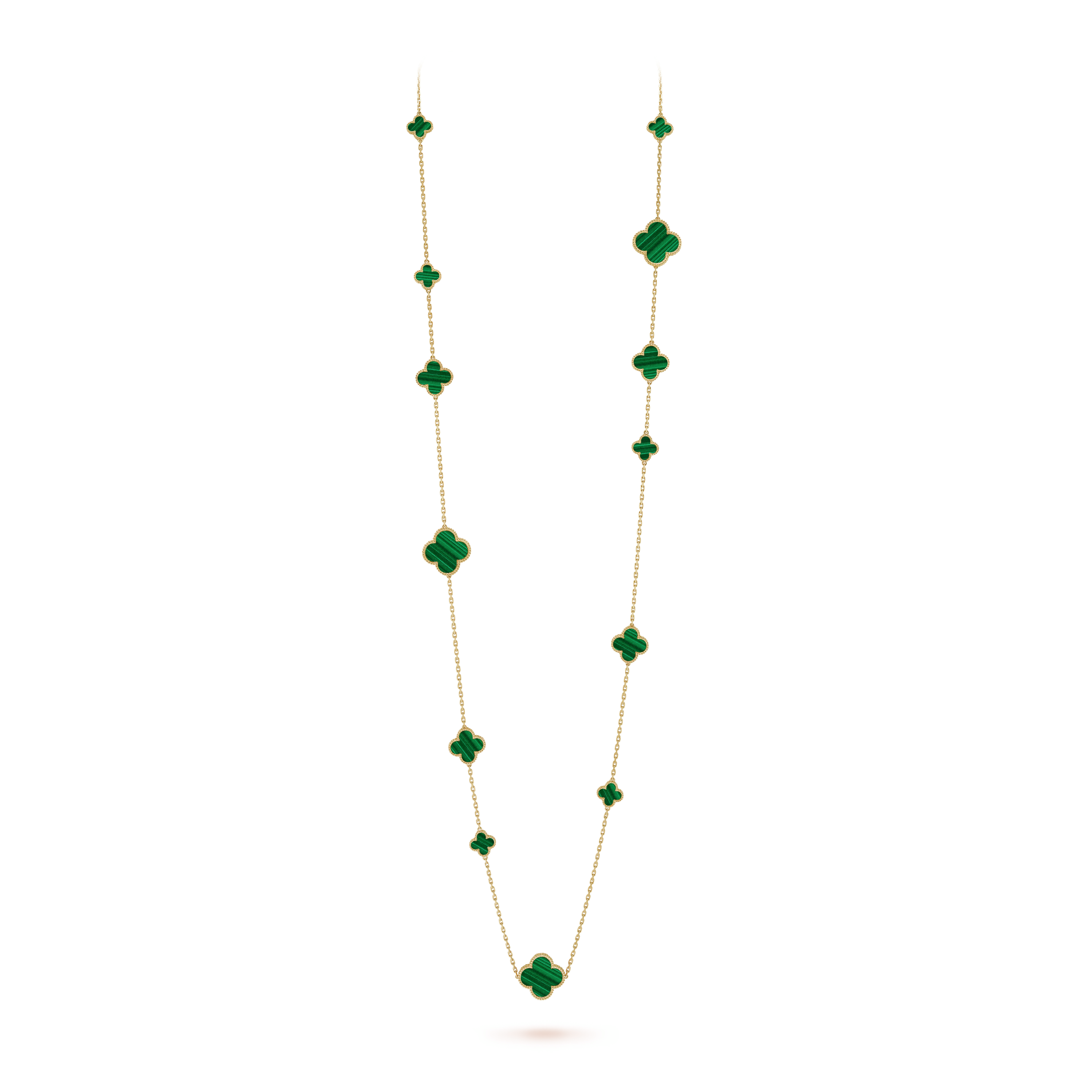 Magic Alhambra long necklace, 16 motifs