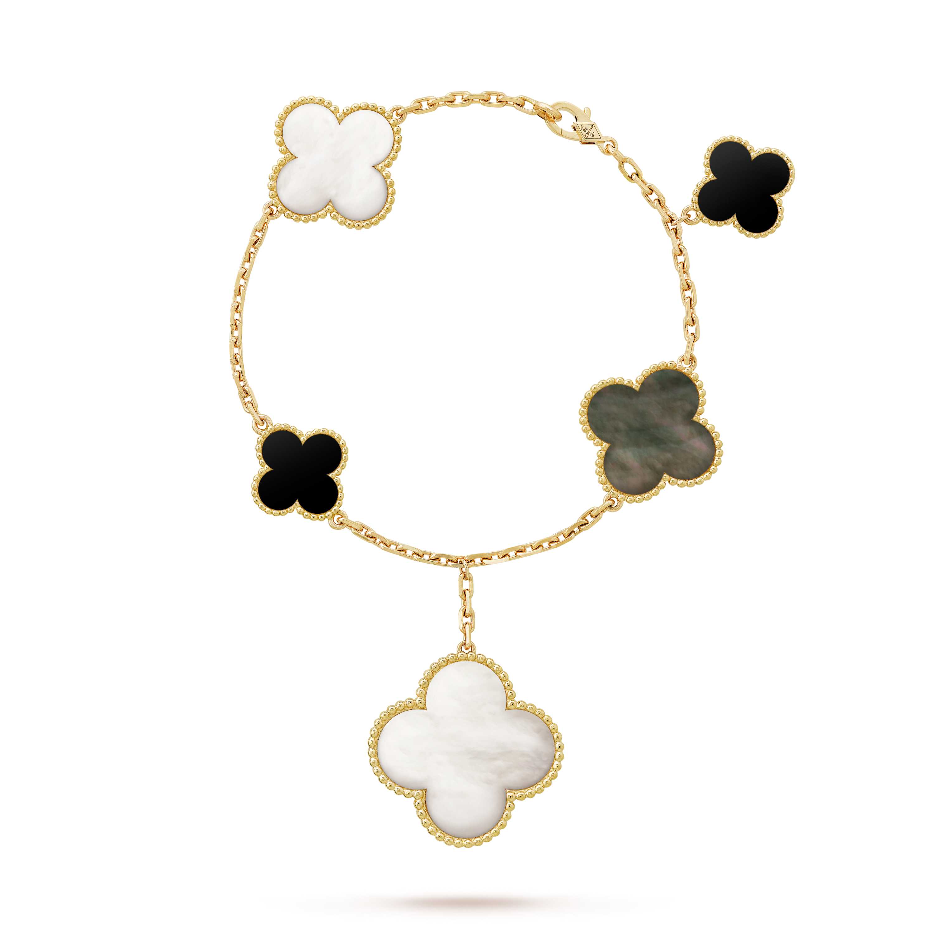 Magic Alhambra bracelet, 5 motifs