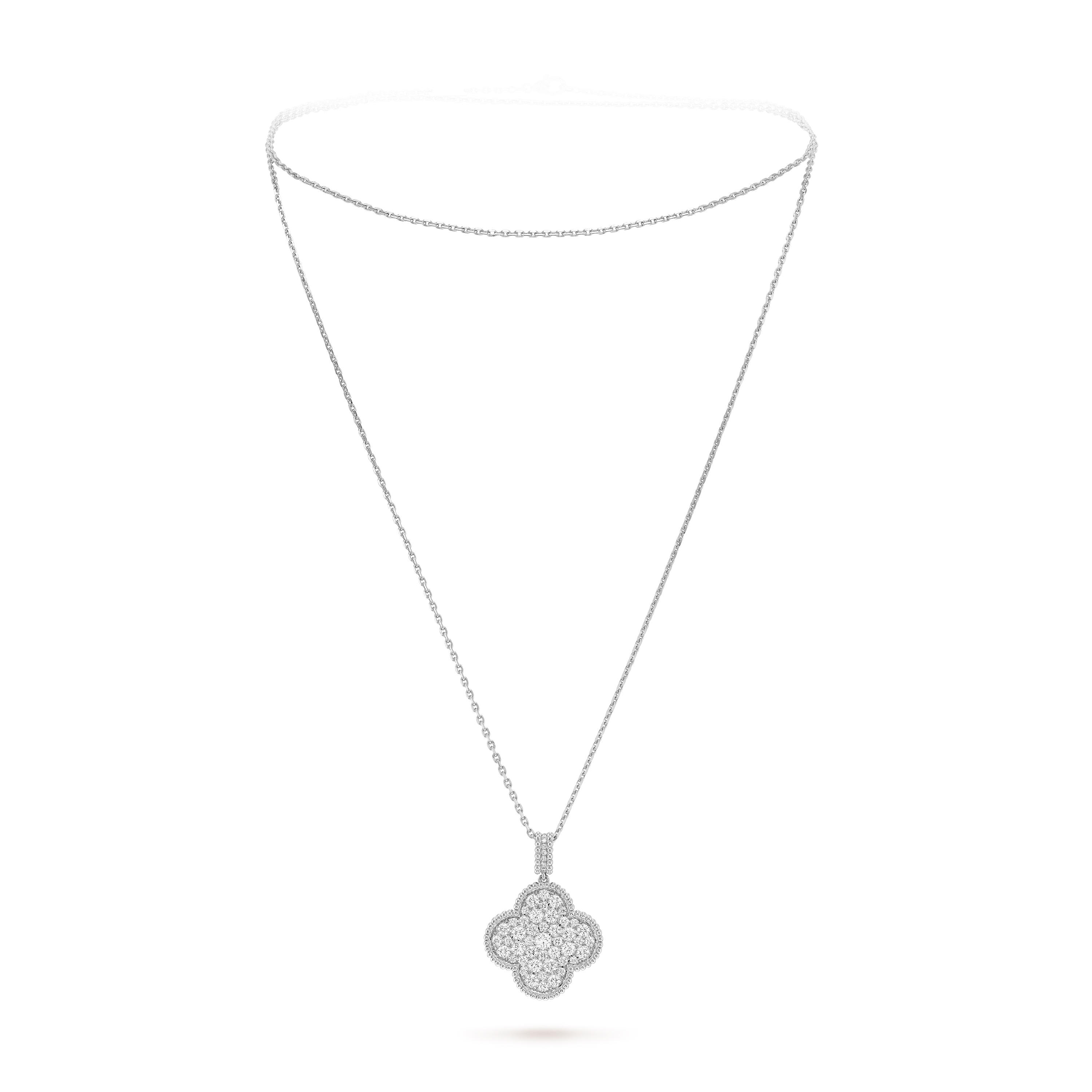 Magic Alhambra long necklace, 1 motif