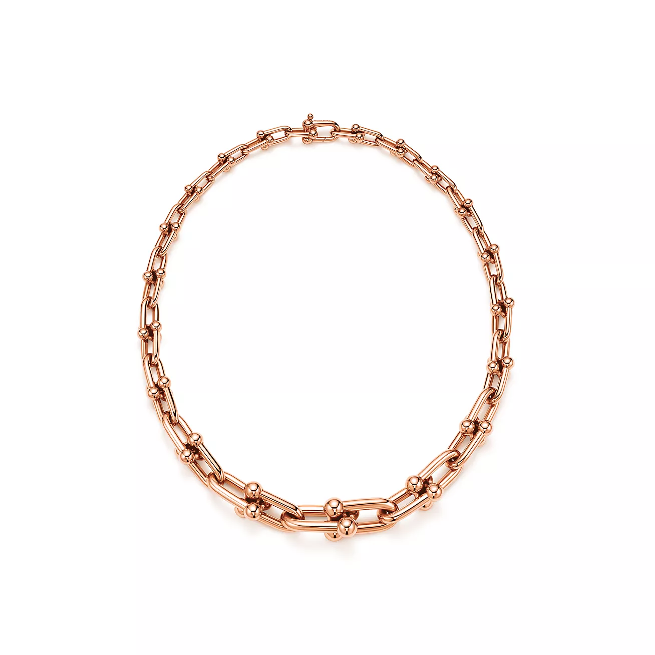 Graduated Link Necklace