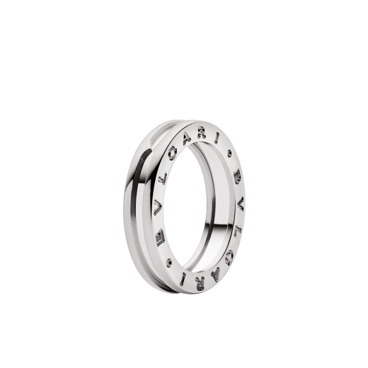 B.ZERO1 RING one-band ring in white gold