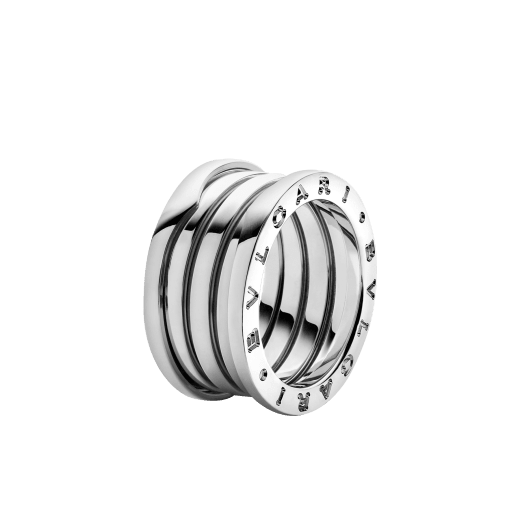 B.ZERO1 RING four-band ring in white gold