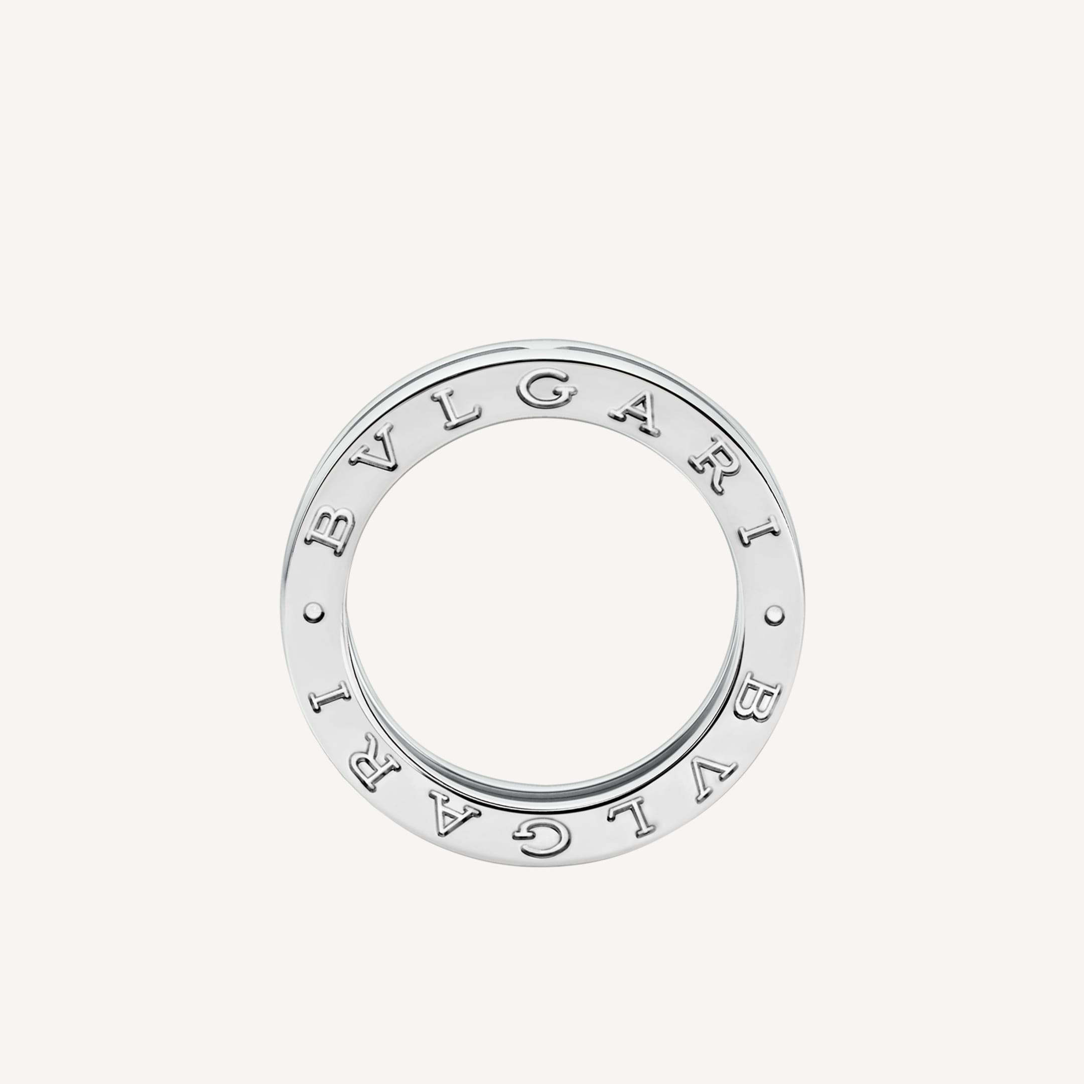 B.ZERO1 RING one-band ring in white gold