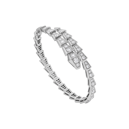 SERPENTI VIPER BRACELET in White Gold with Diamonds