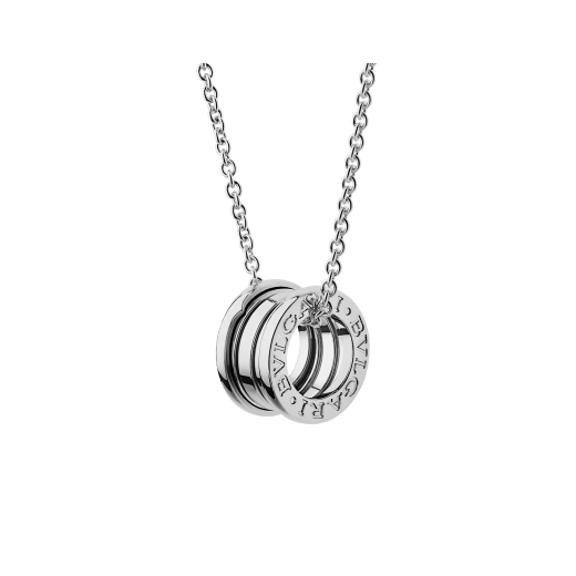 B.ZERO1 NECKLACE in White Gold