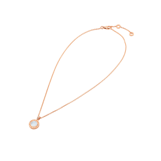 BVLGARI BVLGARI NECKLACE in Rose Gold with Diamonds