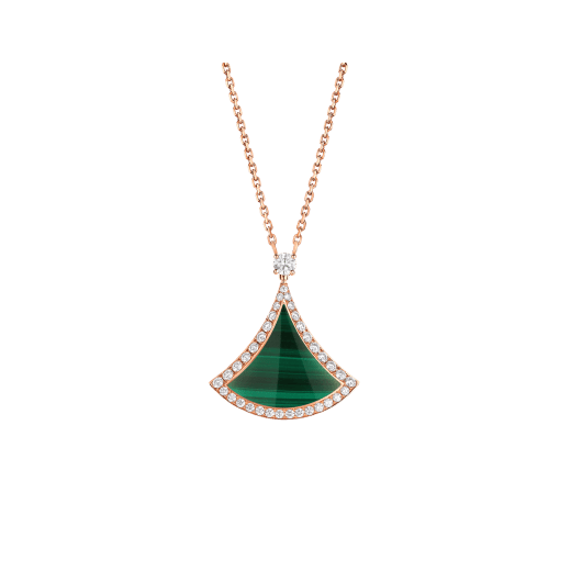 DIVAS’ DREAM NECKLACE in Rose Gold with Pavé Diamonds