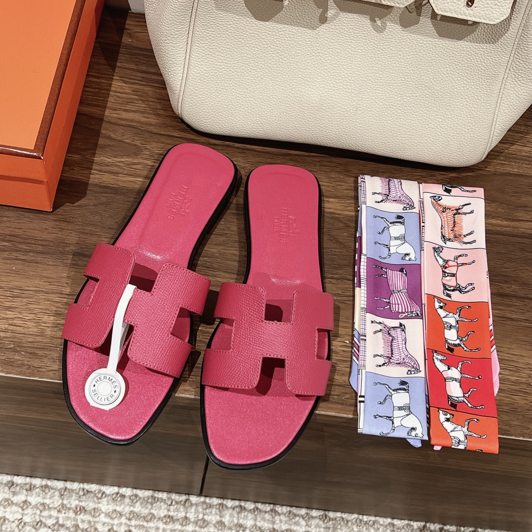 [TOP] HRMES Oran Sandals - 16 Color - Hermes