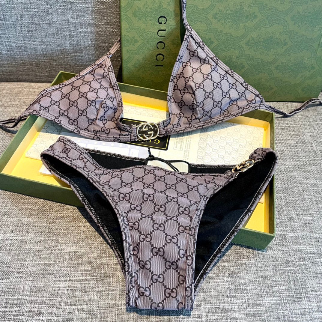 [TOP] GUCC! Swimsuit Bikini Set  - Gucci