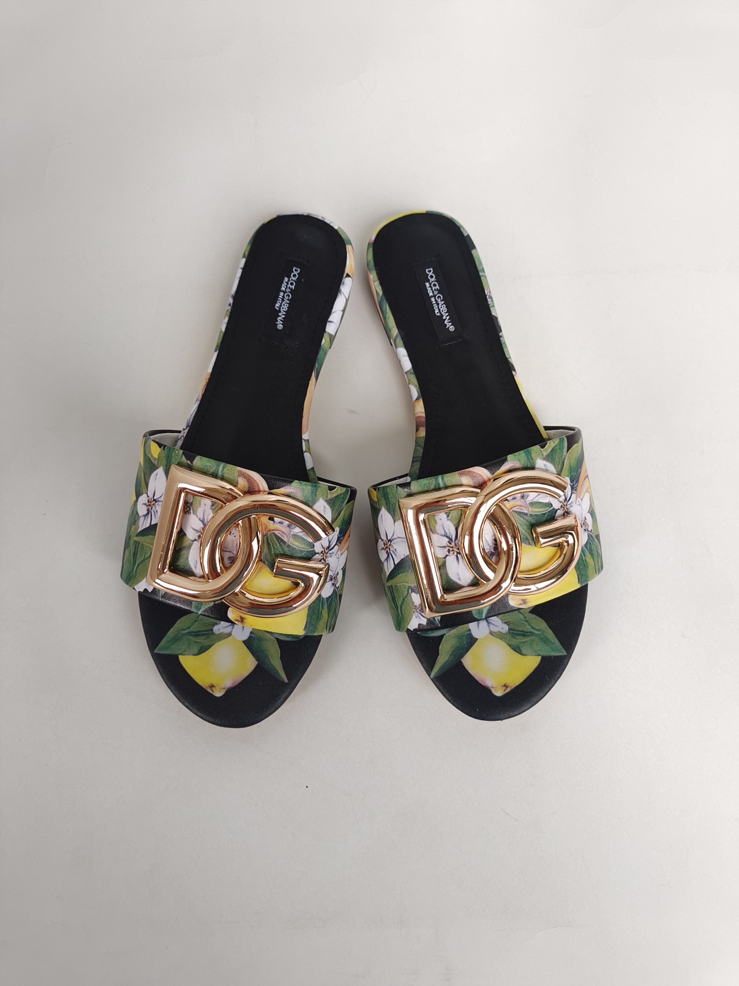 [TOP] D^G Slides Leather - 2 Color - Dolce&Gabbana