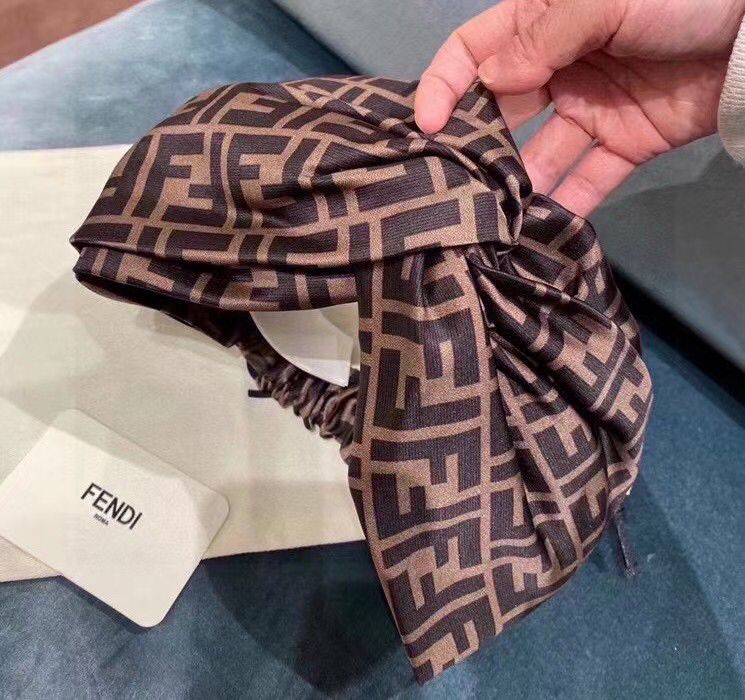 [TOP] FNDI Fndi FF Motif Hairband - Fendi