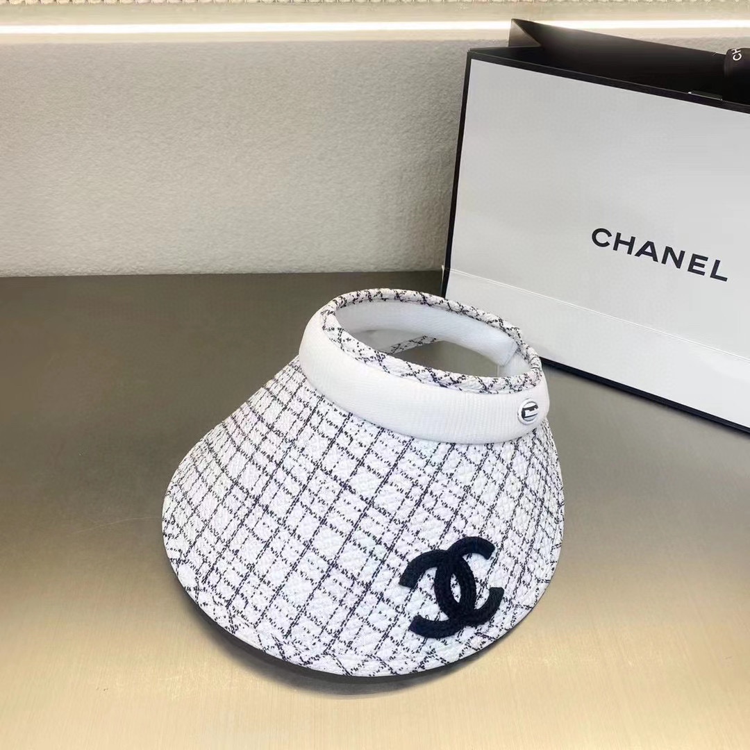 [TOP] CH@NEL Sun Cap - 5 Color - Chanel