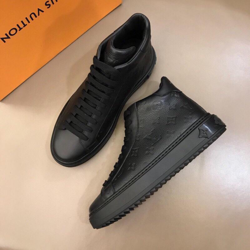 [TOP] L&V LV Empreinte Sneaker Boots - Black - LV Louis Vuitton