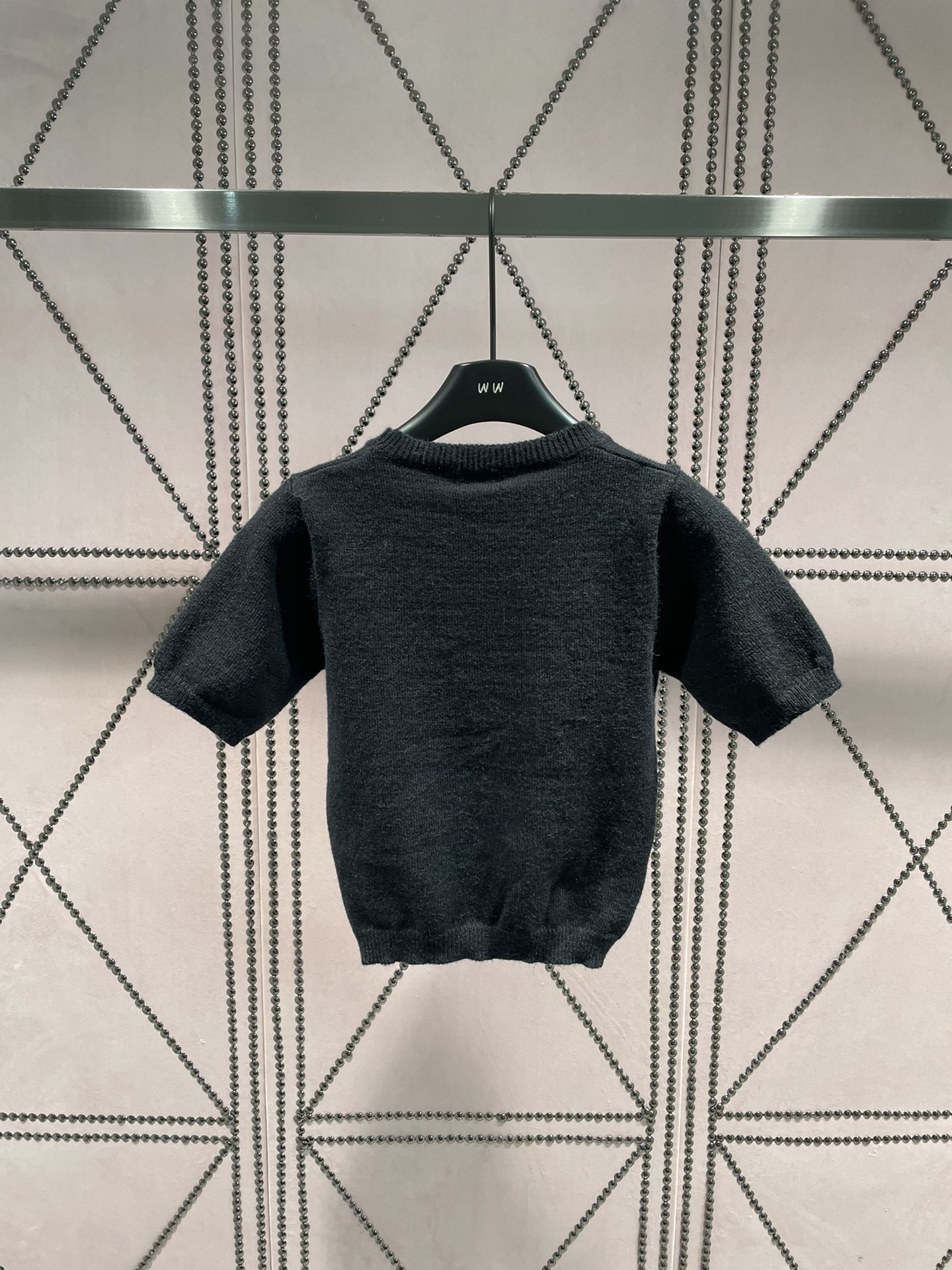 [TOP] CLINE Short Sleeve Sweater - 3 Colors - Celine